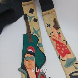 Elvis Presley Suspenders 3D Adjustable Pylones Vintage 80's Germany Rare Gift