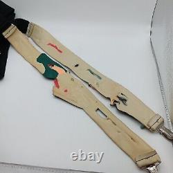 Elvis Presley Suspenders 3D Adjustable Pylones Vintage 80's Germany Rare Gift
