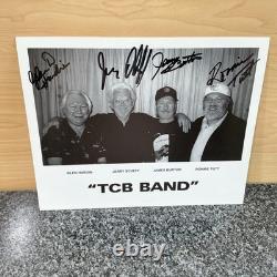 Elvis Presley TCB BAND Photo Signed RARE