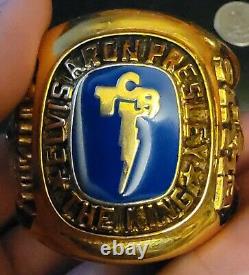 Elvis Presley TCB Paperweight ring Graceland RARE only 1000 made