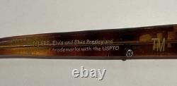 Elvis Presley TCB Sunglasses EPE LS3523 Lady Killer Brown RARE