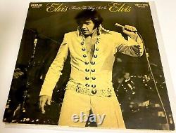 Elvis Presley THAT'S THE WAY IT IS Vintage PROMO RecordStore Display RARE
