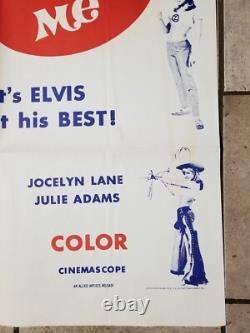 Elvis Presley TICKLE ME 27x41 SUPER RARE U. S. Military Issue 1-Sheet 1 SH