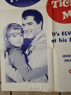 Elvis Presley TICKLE ME 27x41 SUPER RARE U. S. Military Issue 1-Sheet 1 SH
