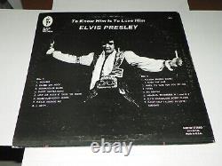 Elvis Presley TO KNOW HIM IS TO LOVE HIM -Splattered Color Vinyl-RARE-FREE 45