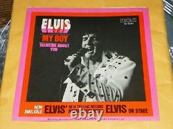 Elvis Presley TO KNOW HIM IS TO LOVE HIM -Splattered Color Vinyl-RARE-FREE 45