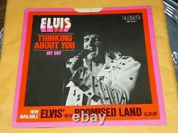 Elvis Presley TO KNOW HIM IS TO LOVE HIM -Splattered Color Vinyl-RARE-FREE 45