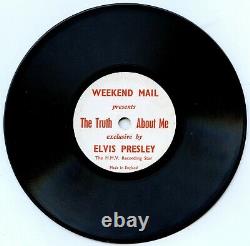 Elvis Presley TRUTH ABOUT ME Weekend Mail 03/1957 78 rpm 6 Original Mailer RARE