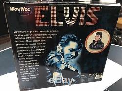 Elvis Presley Talking Bust by WowWee Tested Working RARE