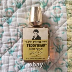Elvis Presley Teddy Bear Eau De Parfum Cologne 1957 Rare NOS Rockabilly