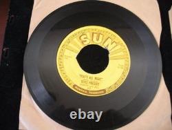 Elvis Presley That's All Right / Blue Moon of Kentucky 7 1954 Sun 209 RARE