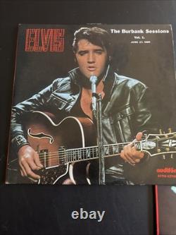 Elvis Presley - The Burbank Sessions VOL. 1 And 2 Records Very Rare VG++