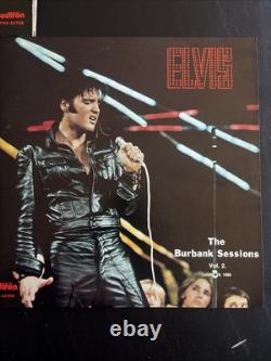 Elvis Presley - The Burbank Sessions VOL. 1 And 2 Records Very Rare VG++