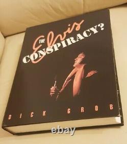 Elvis Presley The Elvis Conspiracy by Dick Grob. Rare Book. Hardback