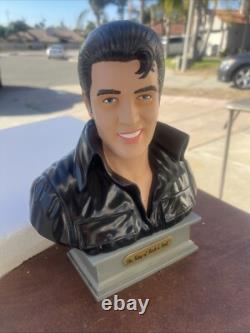 Elvis Presley The King of Rock'68 Comeback Bust Rare Limited Ed 265/600 w COA