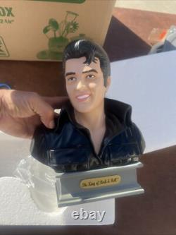 Elvis Presley The King of Rock'68 Comeback Bust Rare Limited Ed 265/600 w COA