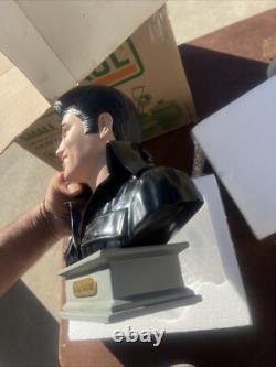 Elvis Presley The King of Rock'68 Comeback Bust Rare Limited Ed 265/600 w COA