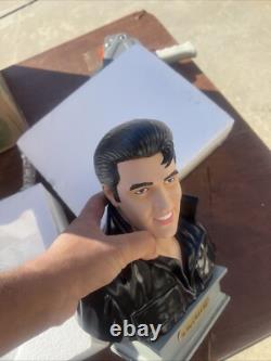 Elvis Presley The King of Rock'68 Comeback Bust Rare Limited Ed 265/600 w COA