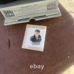 Elvis Presley The King of Rock'68 Comeback Bust Rare Limited Ed 265/600 w COA