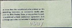 Elvis Presley- Ticket Stub-Niagara Falls, 7/13/75 Afternoon Show-rare