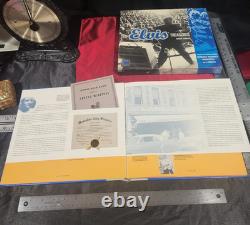 Elvis Presley Treasures Box Set + CD Letters Photos Rock n Roll Collectible Rare Elvis Presley Treasures Box Set + CD Letters Photos Rock n Roll Collectible Rare