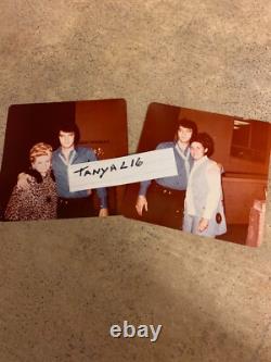 Elvis Presley Two Rare Original With Fans Back Stage Jan, 1970 Candids
