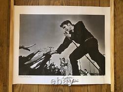 Elvis Presley ULTRA RARE SIGNED NO. 4/1000 Tupelo Moore Fontana Poster LP Vinyl