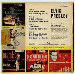 Elvis Presley USA EPB-1254 ELVIS PRESLEY gatefold Cov Var1 1956 RARE EX