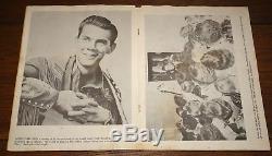 Elvis Presley USA Souvenir Picture Album 1956 Rare Mr Rhythm 1st Tour Programme