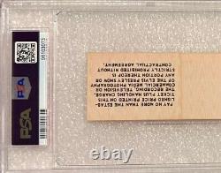 Elvis Presley Ultra Rare Misprint Ticketonly-1 Aug 25, 1977 Cumberland Psa-8