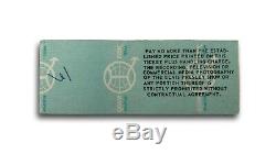 Elvis Presley Unused March 30, 1977 Concert Ticket Alexandria, La 3/30/77 Rare