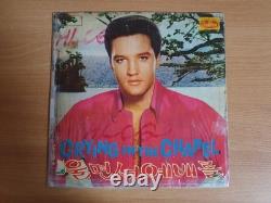 Elvis Presley VIVA LAS VEGAS Cover Korea Vinyl LP VA Crying In The Chapel RARE