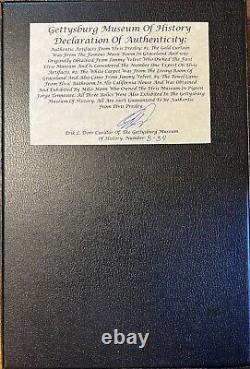 Elvis Presley Very Rare Authentic Personally Owned Items (three Items) Coa