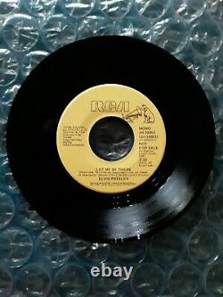 Elvis Presley Very Rare Let Me Be There Promo 45 Mono/stereo 1974 Ex- Near Mint