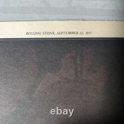 Elvis Presley Vintage 1977 Rolling Stone Music Magazine Clipping Rare