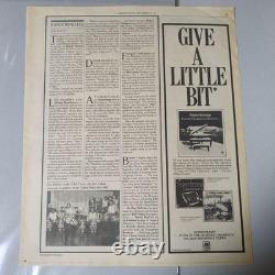 Elvis Presley Vintage 1977 Rolling Stone Music Magazine Clipping Rare