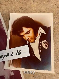 Elvis Presley Vintage Two Rare Police Badge Denver, Colo & Aboard Airplane Candid