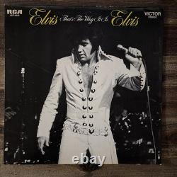 Elvis Presley Vinyl LP Collection 6 Records / Rare Collection