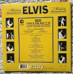 Elvis Presley Vinyl Showroom Internationale'14 Record Store Day RARE NEW SEALED