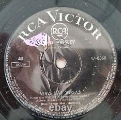 Elvis Presley Viva Las Vegas Very Rare Israel 7 47-8360