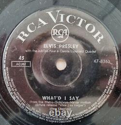 Elvis Presley Viva Las Vegas Very Rare Israel 7 47-8360