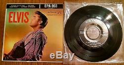 Elvis Presley Vol 2 Silver Line 45rpm Ep Record Epa-993 Vinyl Lp 1956 Rare