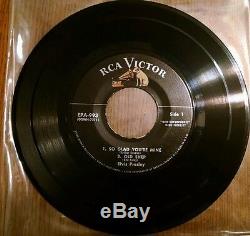 Elvis Presley Vol 2 Silver Line 45rpm Ep Record Epa-993 Vinyl Lp 1956 Rare
