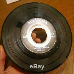 Elvis Presley Vol 2 Silver Line 45rpm Ep Record Epa-993 Vinyl Lp 1956 Rare