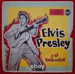 Elvis Presley Y El Rock And Roll Ep 1959 1st Press Top Rare Spanish Unique Ps