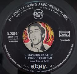 Elvis Presley Y El Rock And Roll Ep 1959 1st Press Top Rare Spanish Unique Ps