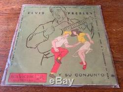 Elvis Presley Y Su Conjunto 1956 Chile 10 Rca Victor CML 3009- Ultra Rare