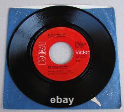 Elvis Presley You'll Never Walk Alone / We Call On Him 447-0665 RARE RED LABEL