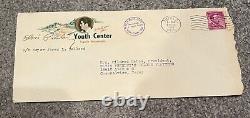 Elvis Presley Youth Center Tupelo Stationary With Envelope 1960 RARE Mayor Ballard