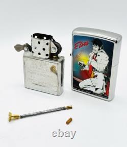 Elvis Presley Zippo Lighter Betty Harper In Concert Limited Edition Rare